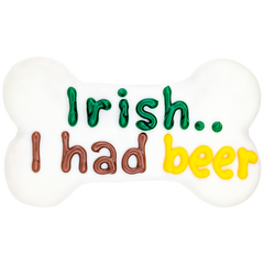 Irish I Had Beer 6 Inch Bone | St. Paddy's Day