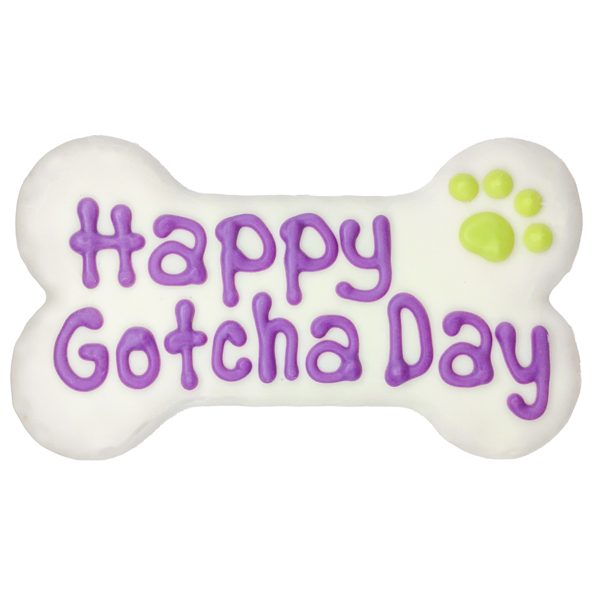 Happy Gotcha Day 6" Bone | Birthday