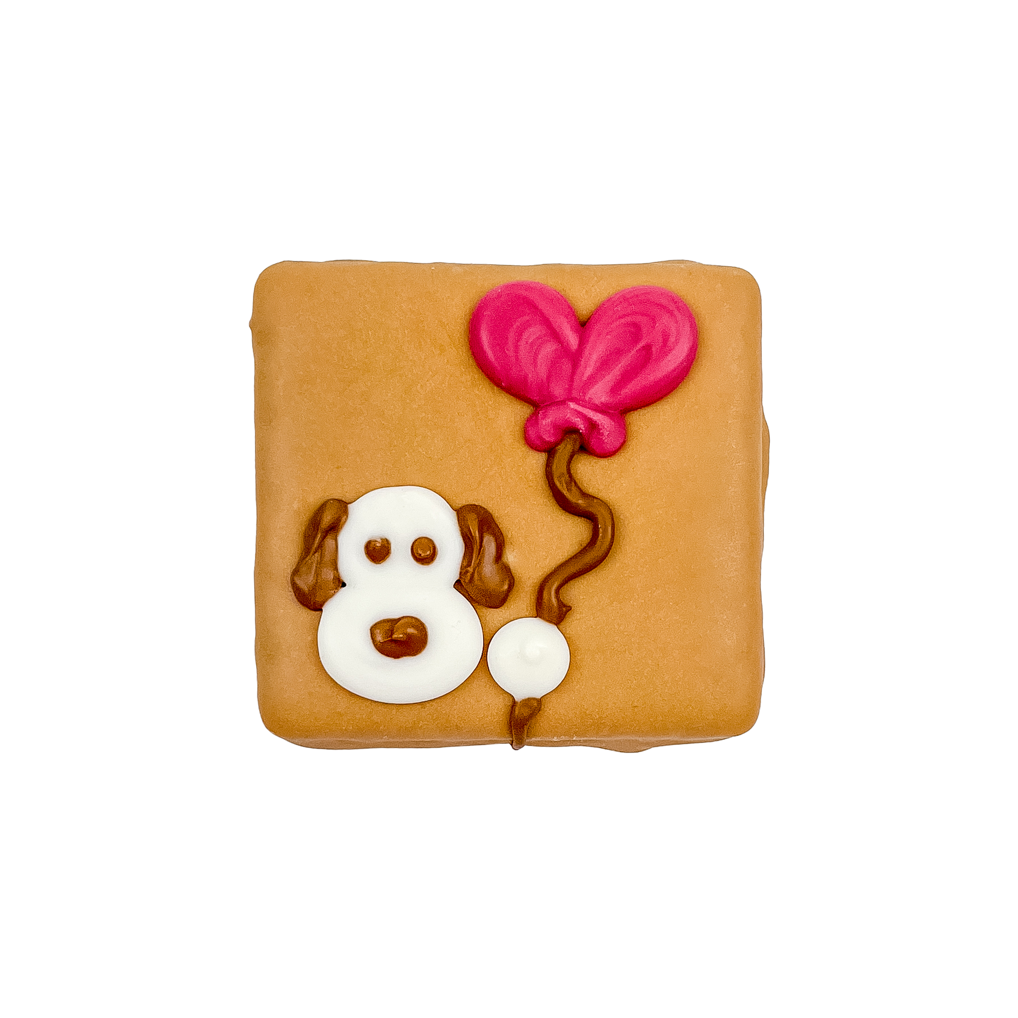 balloon dog cookie vday