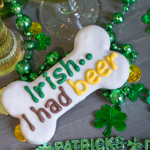 Irish I Had Beer 6 Inch Bone | St. Paddy's Day