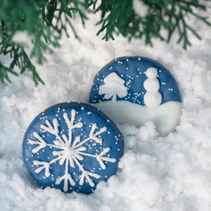 Snowy Circles | Winter Wonderland